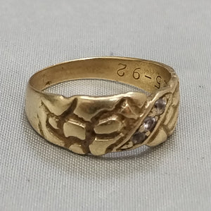 ANILLO ORO 10 K 3.6 GRMS (SEMINUEVO)