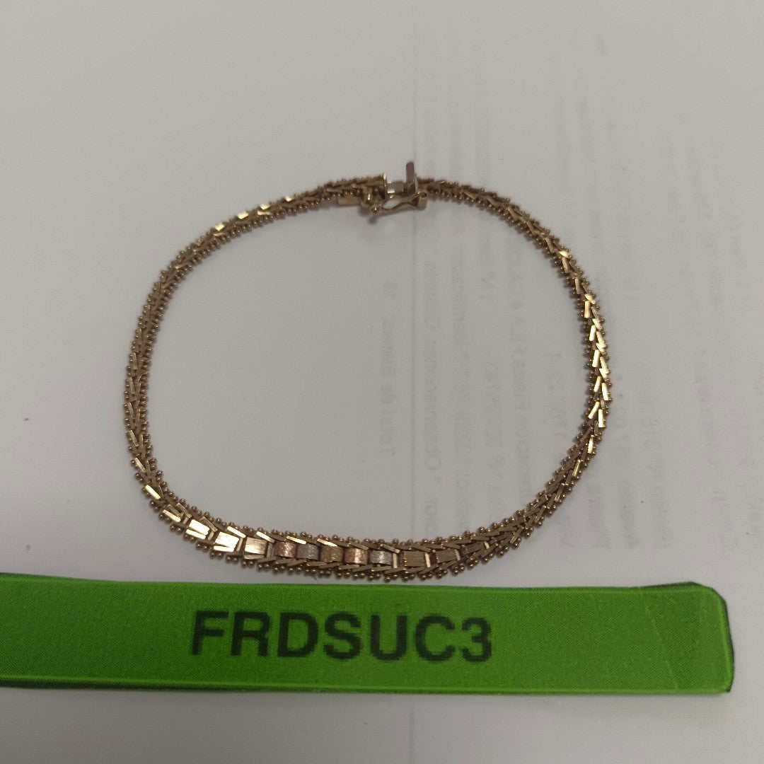 PULSERA ORO 14 K 6.7 GRMS (SEMINUEVO)