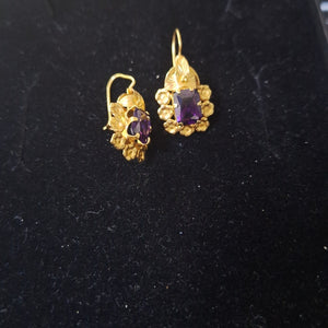ARETES PAR ORO 18 K 3,00 GRMS (SEMINUEVO)