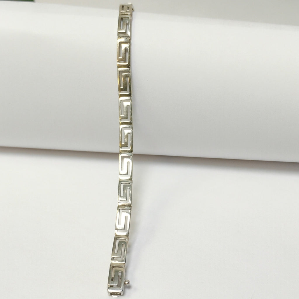 PULSERA ORO BLANCO 14 K 7.7 GRMS (SEMINUEVO)