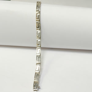 PULSERA ORO BLANCO 14 K 7.7 GRMS (SEMINUEVO)