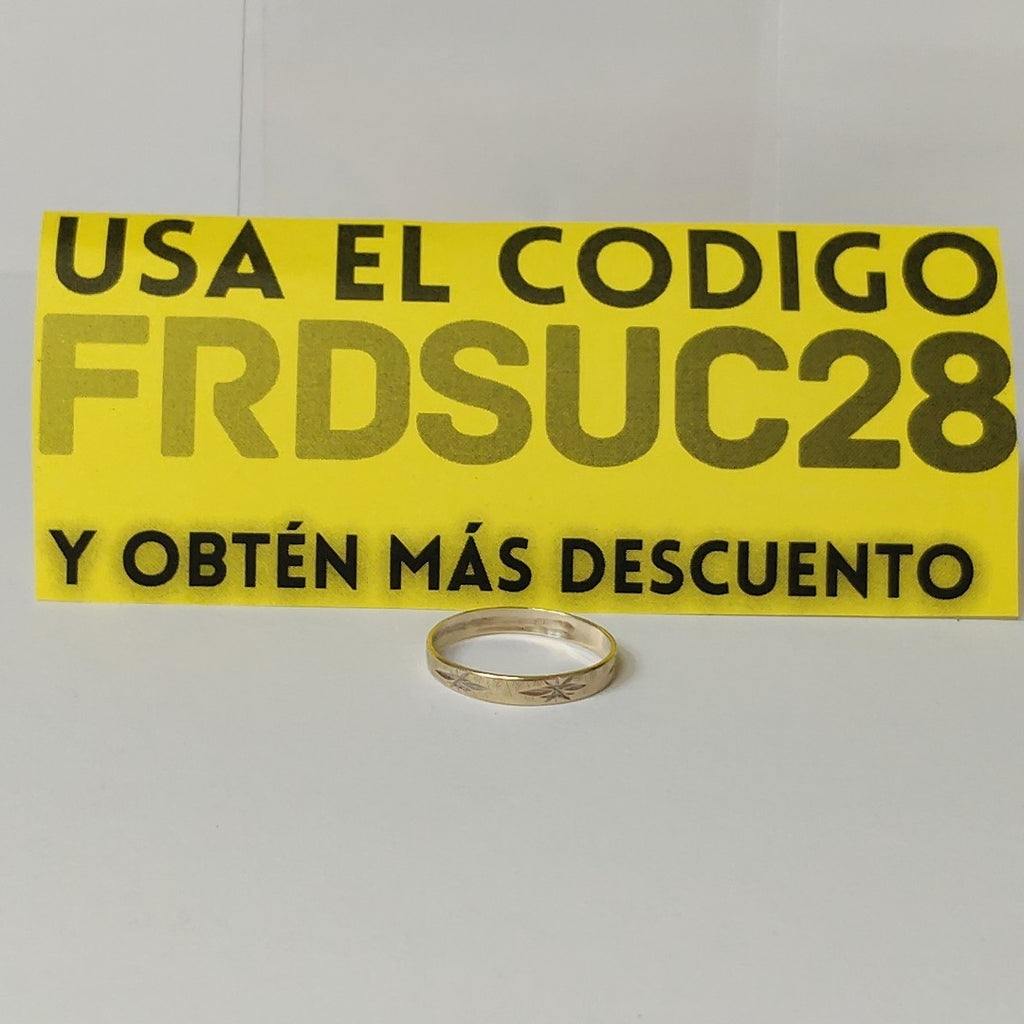 ARGOLLA ORO 10 K 0,90 GRMS (SEMINUEVO)