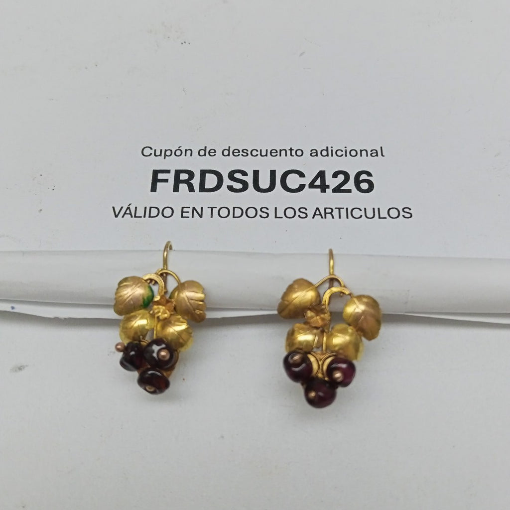 ARETES PAR ORO 8 K 2.7 GRMS (SEMINUEVO)
