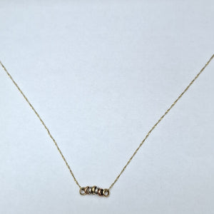 CADENA,DIJE ORO 14 K 1,30 GRMS (SEMINUEVO)
