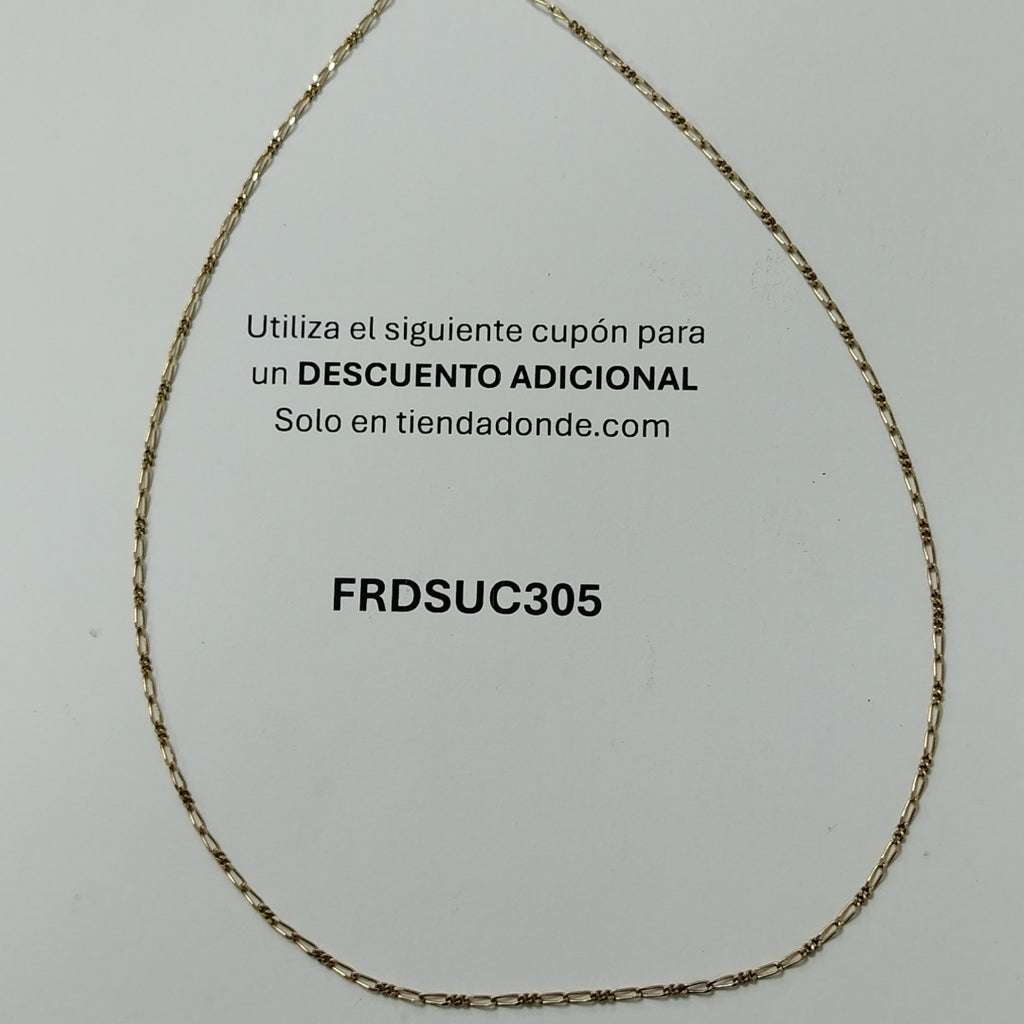 CADENA ORO 10 K 3.1 GRMS (SEMINUEVO)