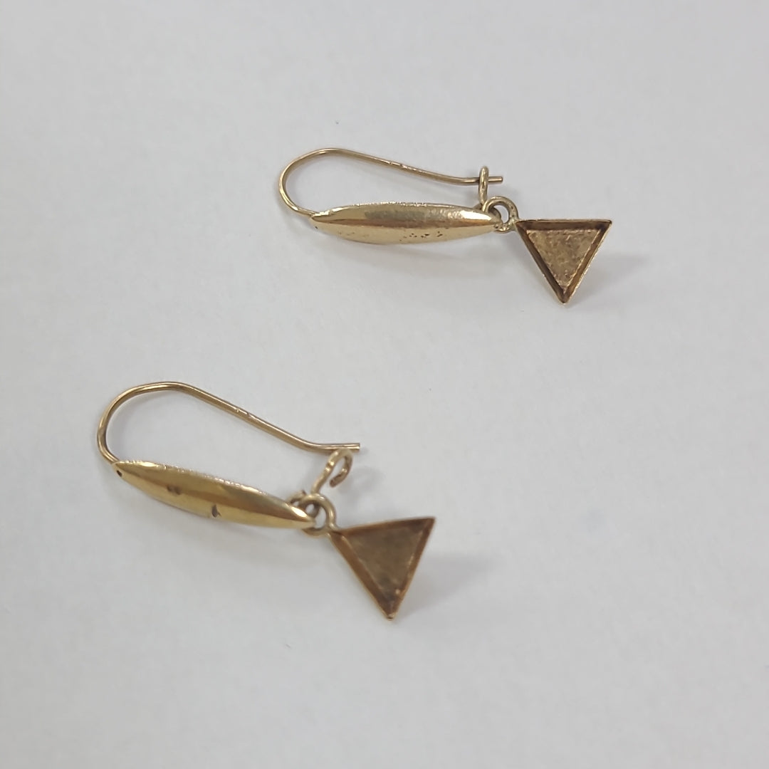 ARETES PAR ORO 10 K 0,80 GRMS (SEMINUEVO)