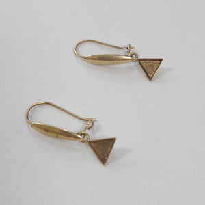 ARETES PAR ORO 10 K 0,80 GRMS (SEMINUEVO)