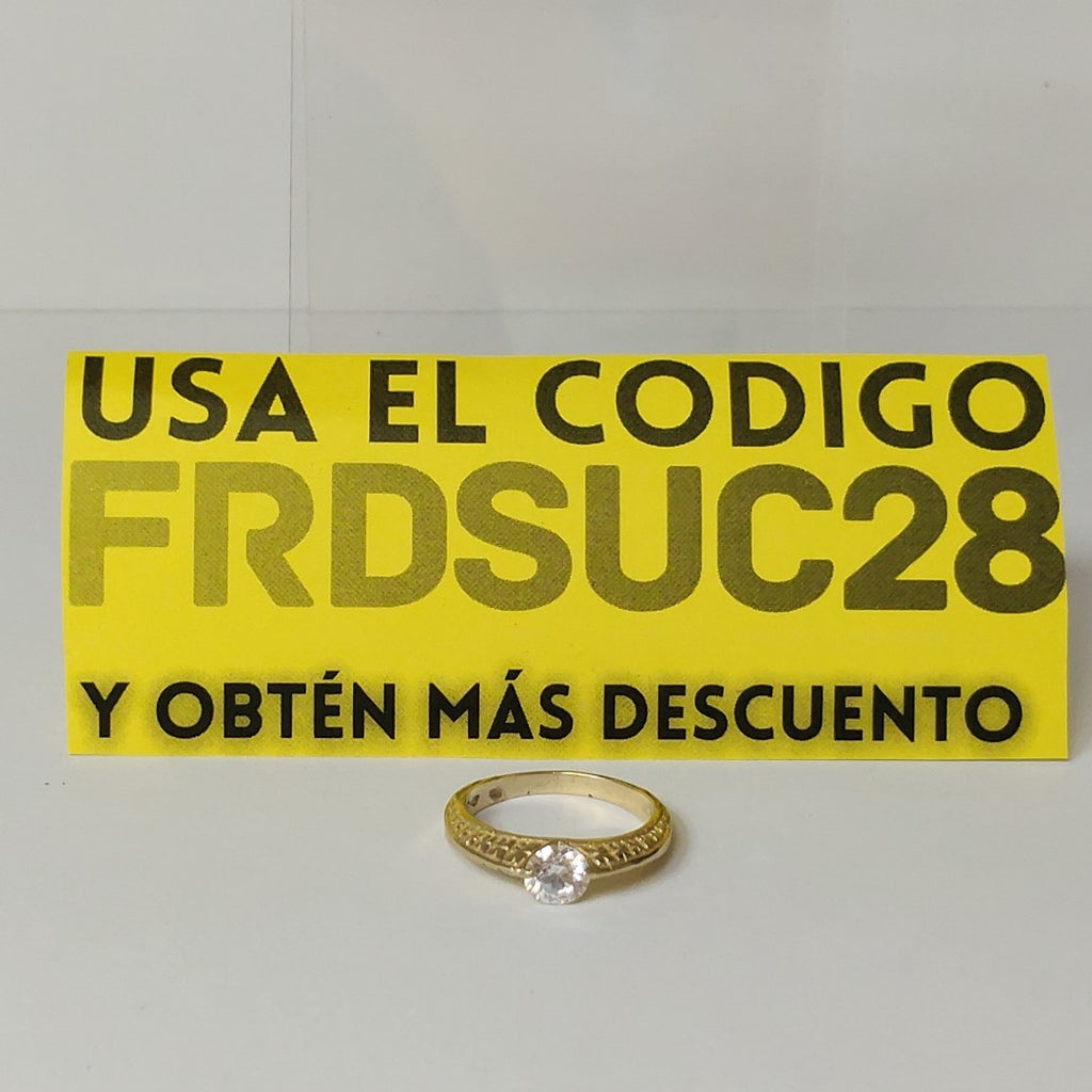 ANILLITO ORO 10 K 3.1 GRMS (SEMINUEVO)