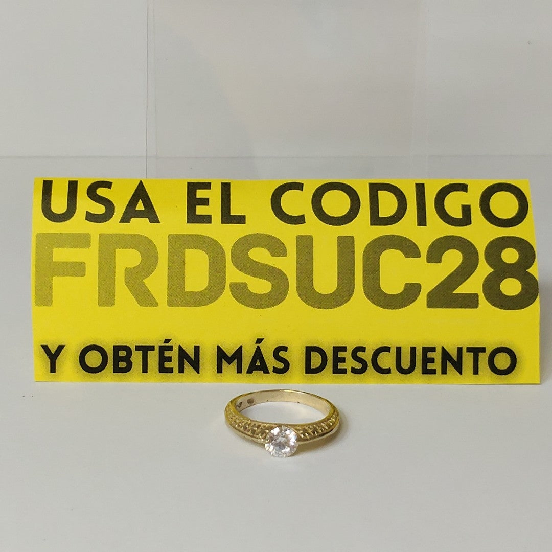 ANILLITO ORO 10 K 3.1 GRMS (SEMINUEVO)