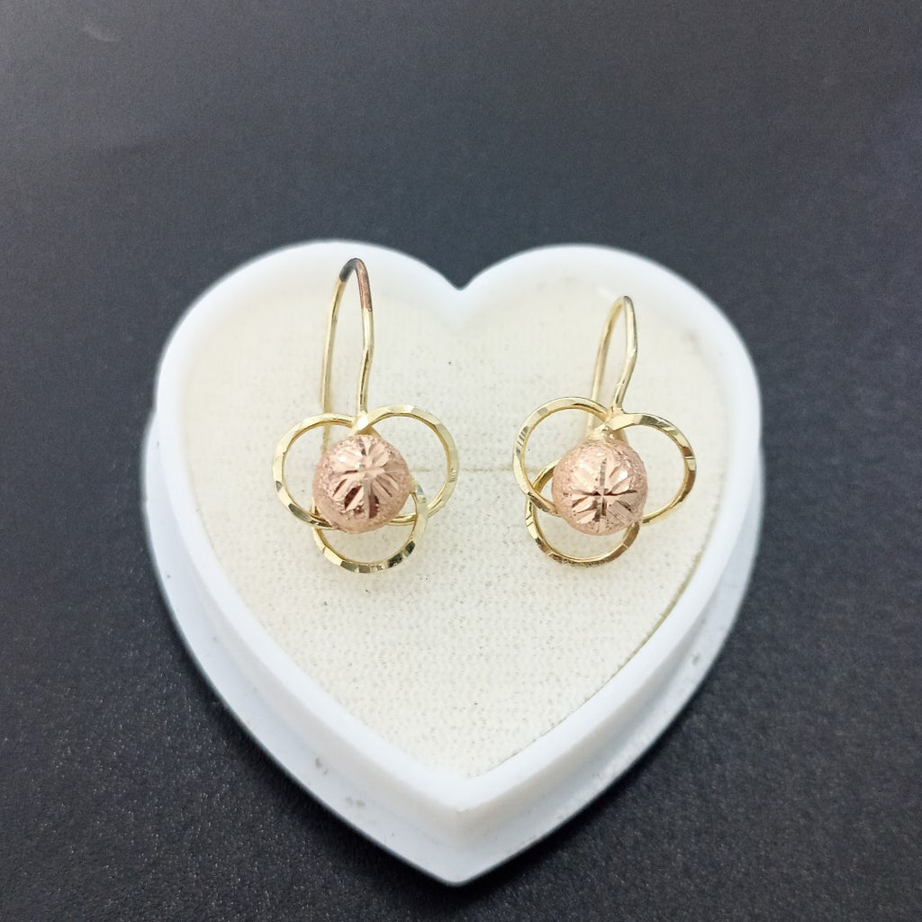 ARETES PAR ORO 14 K 1.7 GRMS (SEMINUEVO)