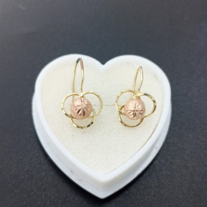 ARETES PAR ORO 14 K 1.7 GRMS (SEMINUEVO)