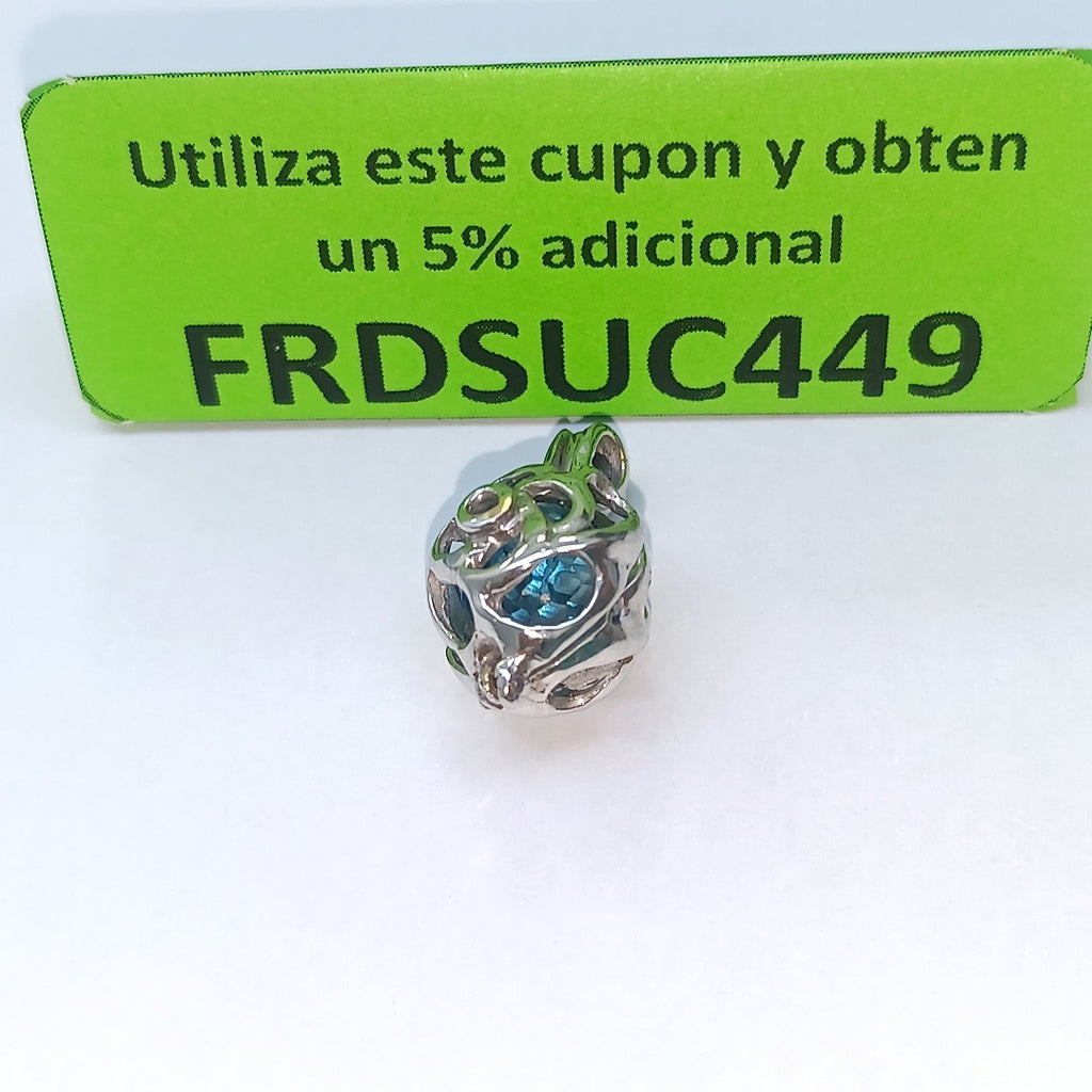 DIJE ORO, ORO BLANCO 14 K 4.1 GRMS (SEMINUEVO)