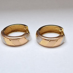 ARRACADAS PAR ORO 14 K 1,90 GRMS (SEMINUEVO)
