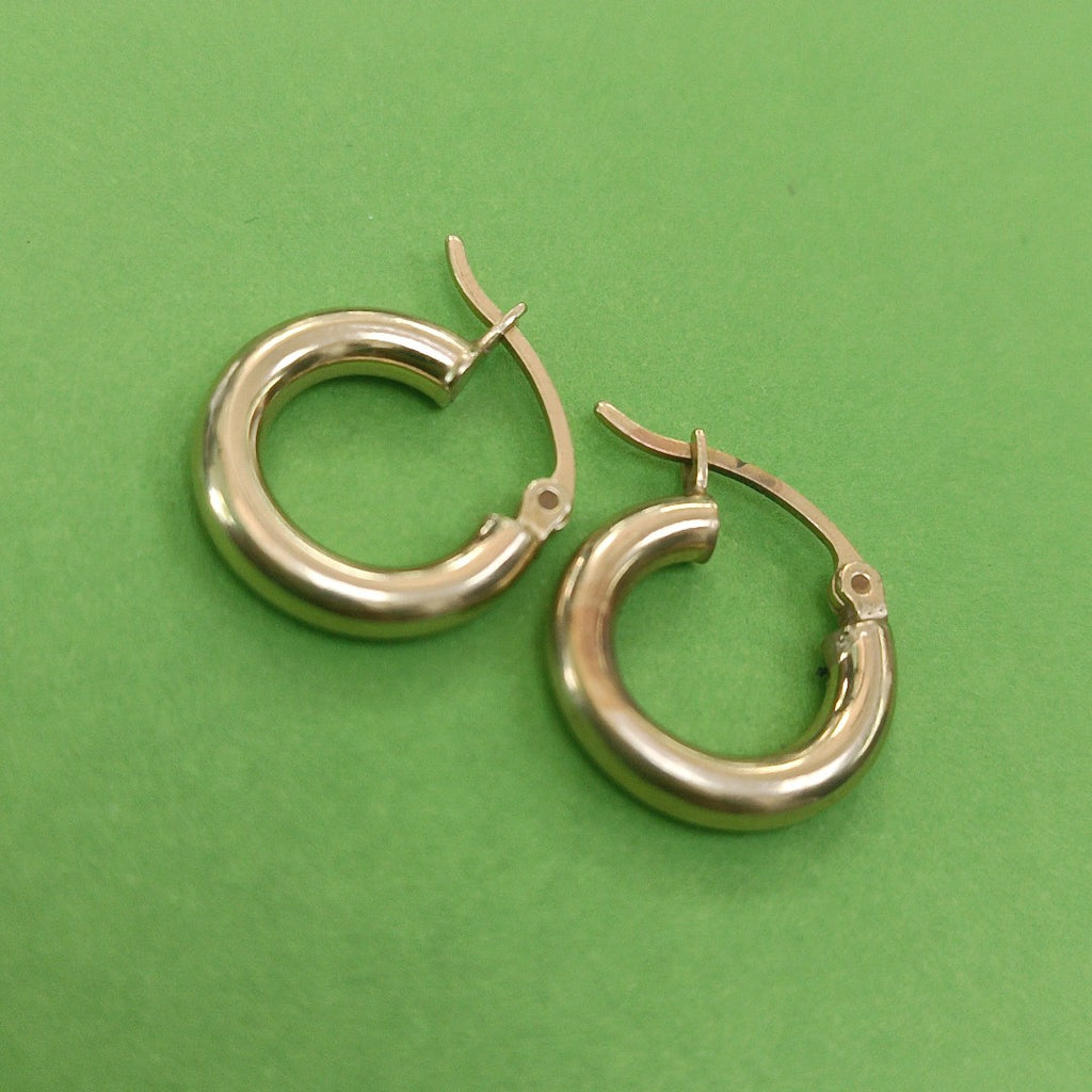 ARRACADAS PAR ORO 14 K 1.3 GRMS (SEMINUEVO)