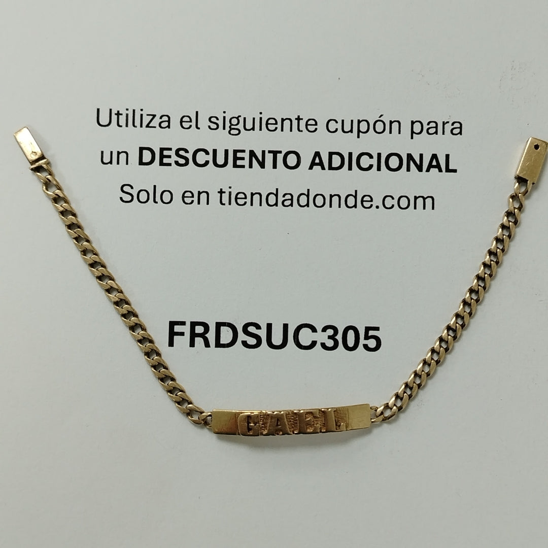 ESCLAVA ORO 10 K 5.5 GRMS (SEMINUEVO)