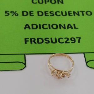 ANILLITO ORO 10 K 1,30 GRMS (SEMINUEVO)