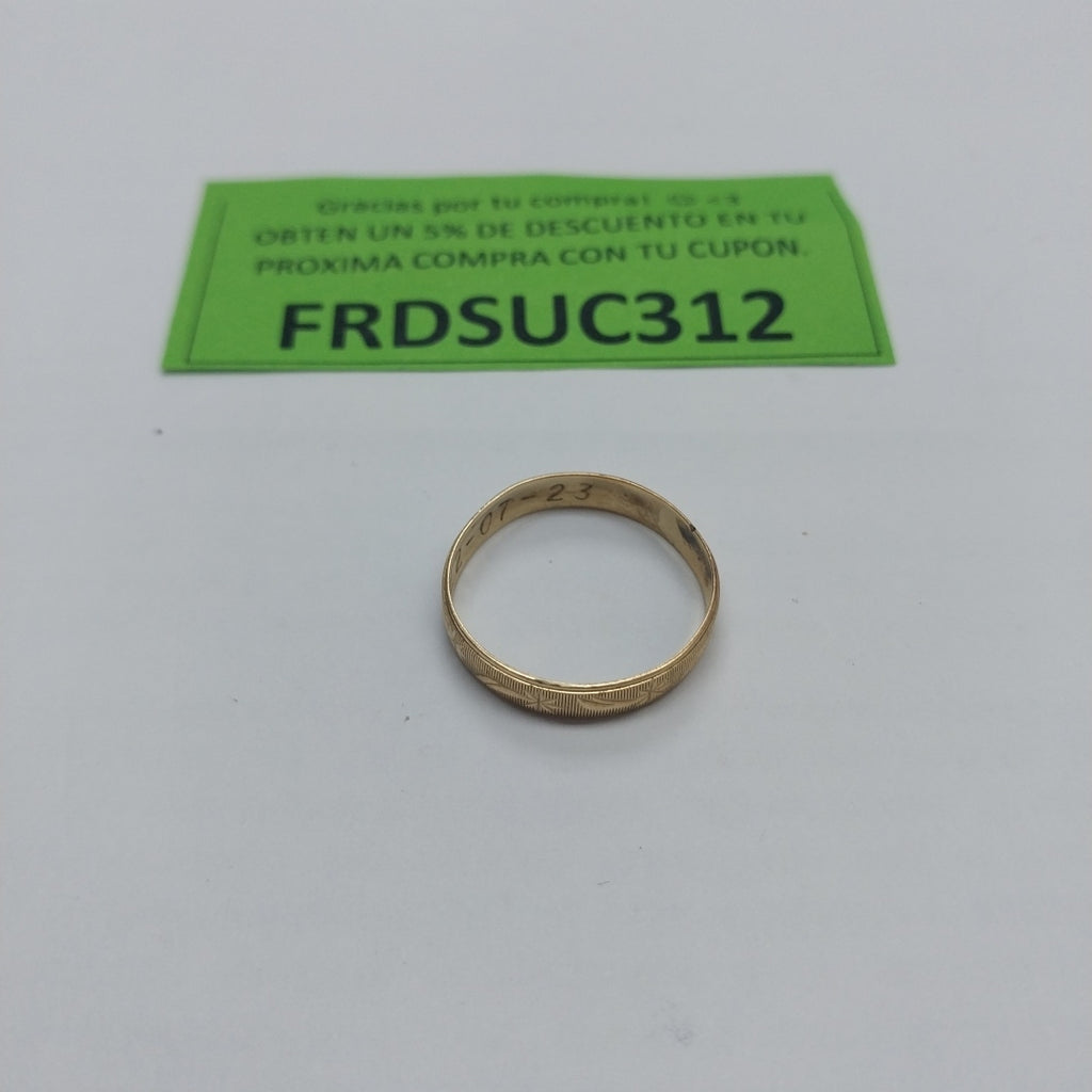 ARGOLLA ORO 8 K 1.5 GRMS (SEMINUEVO)