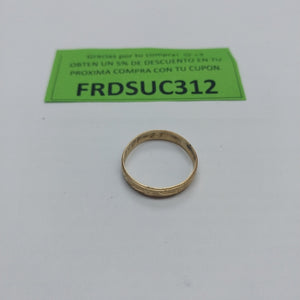 ARGOLLA ORO 8 K 1.5 GRMS (SEMINUEVO)