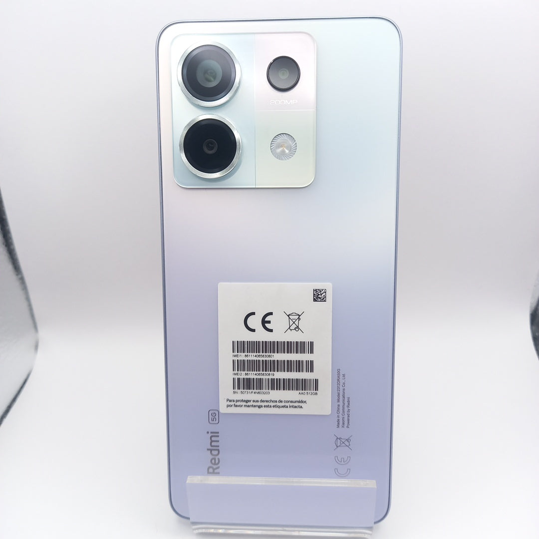 CELULAR XIAOMI REDMI NOTE 13 PRO 2312DRA50G (2023) 512 GB 12 GB RAM (SEMINUEVO)