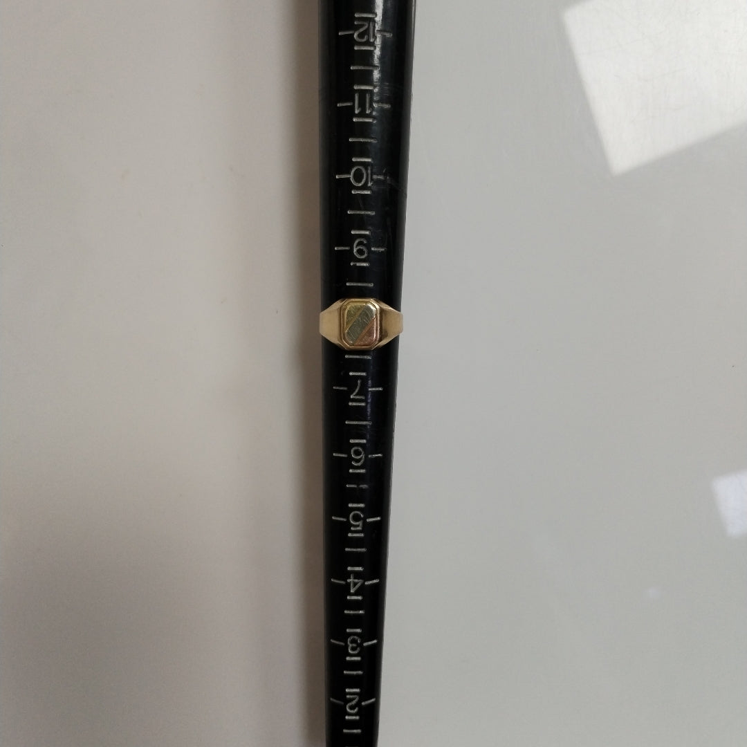 ANILLITO ORO, ORO COMBINADO 8 K 2.6 GRMS (SEMINUEVO)