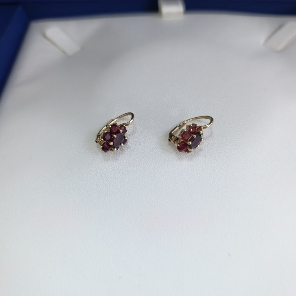 ARETES PAR ORO 14 K 3,20 GRMS (SEMINUEVO)