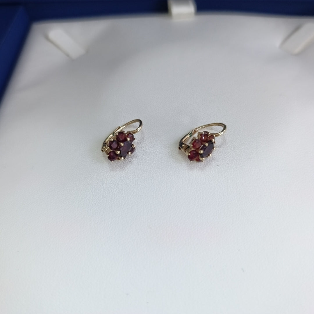 ARETES PAR ORO 14 K 3,20 GRMS (SEMINUEVO)