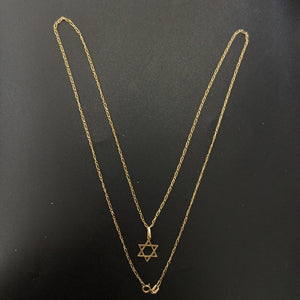 CADENA, DIJE ORO 14 K 3.2 GRMS (SEMINUEVO)