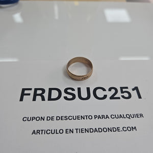 ARGOLLA ORO 10 K 1.7 GRMS (SEMINUEVO)