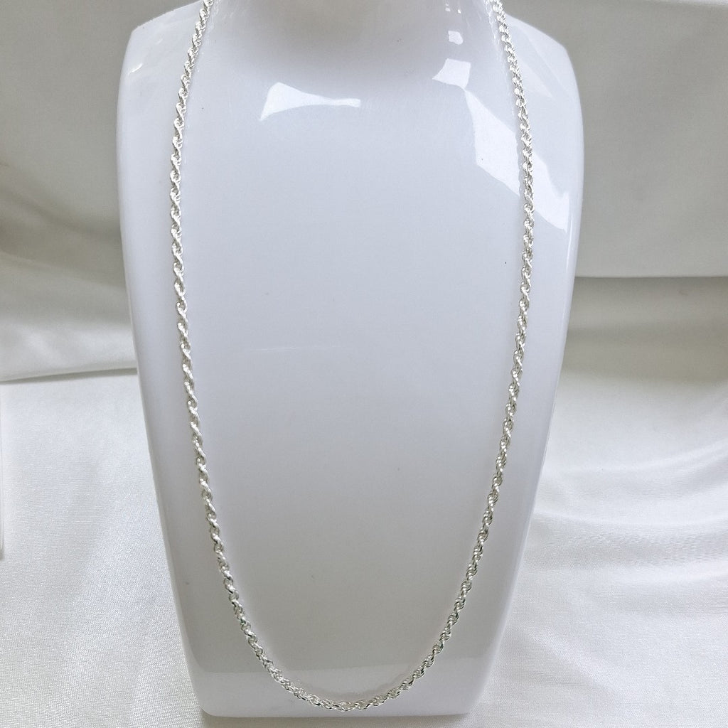 CADENA TORZAL PLATA .925 50 CM 8.52 GR (NUEVO)