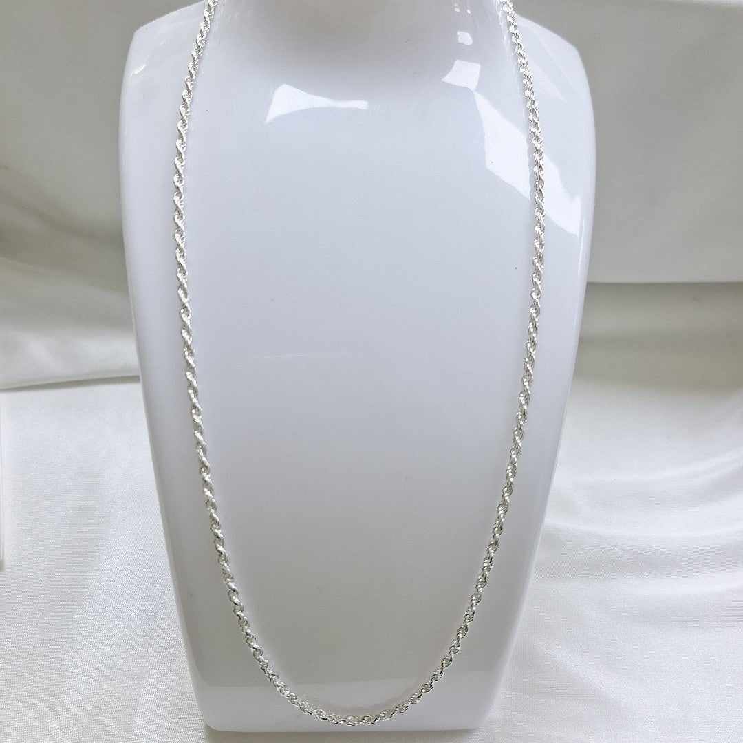 CADENA TORZAL PLATA .925 50 CM 8.52 GR (NUEVO)