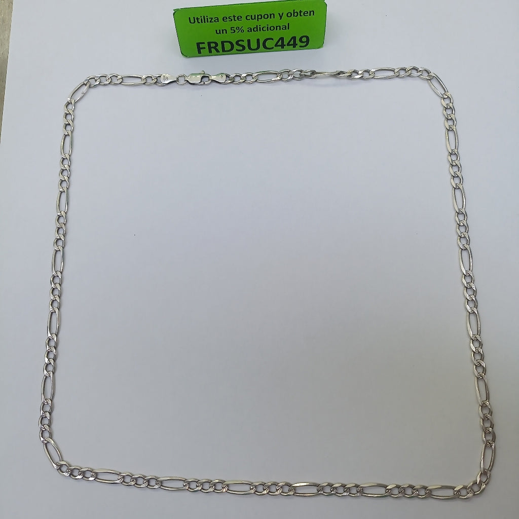 CADENA PLATA 16.3 GRMS (SEMINUEVO)