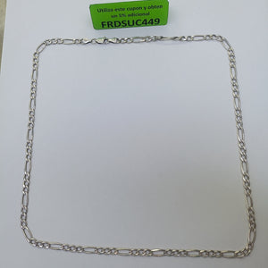CADENA PLATA 16.3 GRMS (SEMINUEVO)