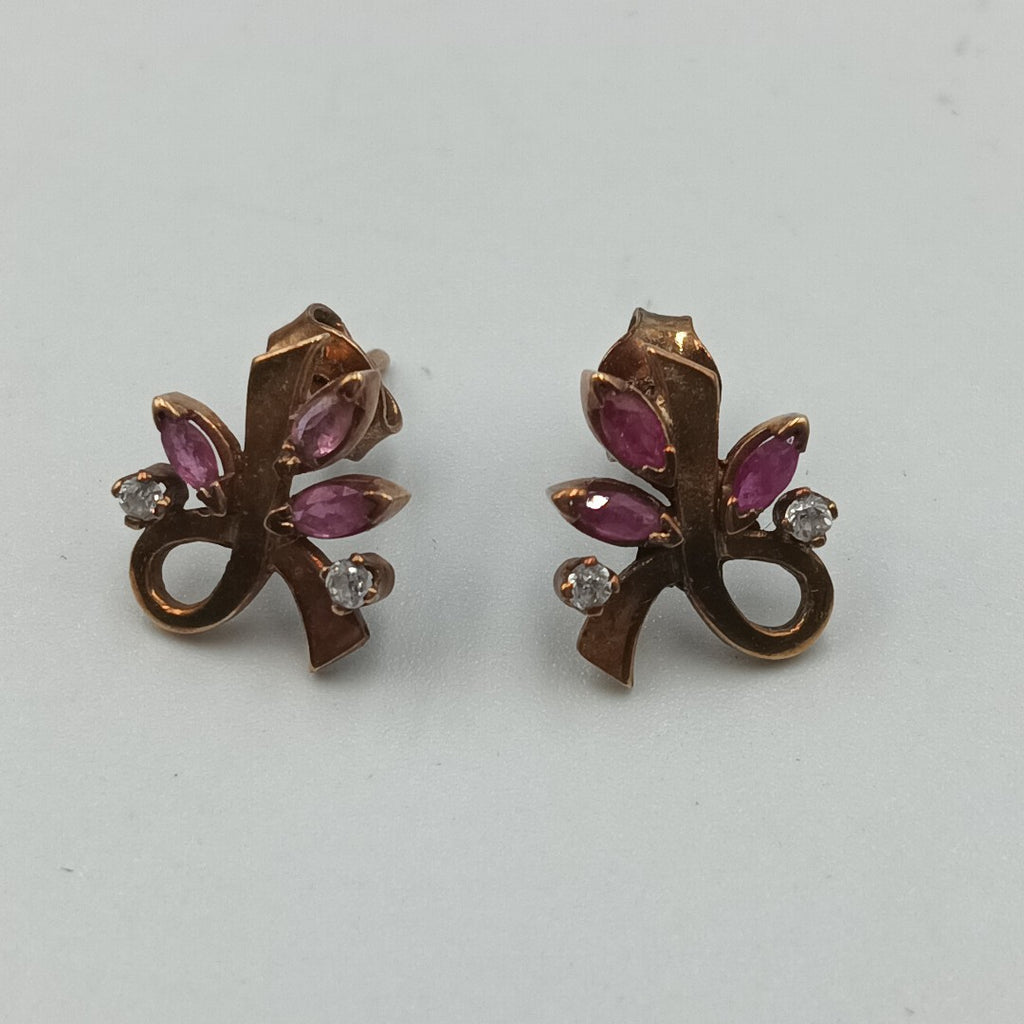 BROQUELES PAR ORO 14 K 2.7 GRMS (SEMINUEVO)