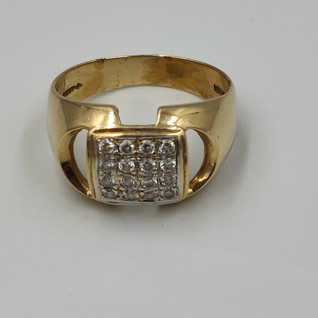 ANILLO ORO 14 K 6.5 GRMS (SEMINUEVO)