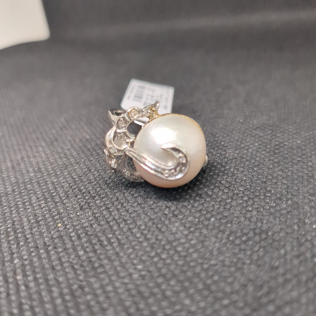 ANILLO ORO BLANCO 10 K 15 GRMS (SEMINUEVO)