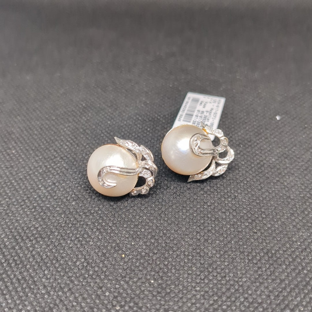 ARETES PAR ORO BLANCO 10 K 8.5 GRMS (SEMINUEVO)