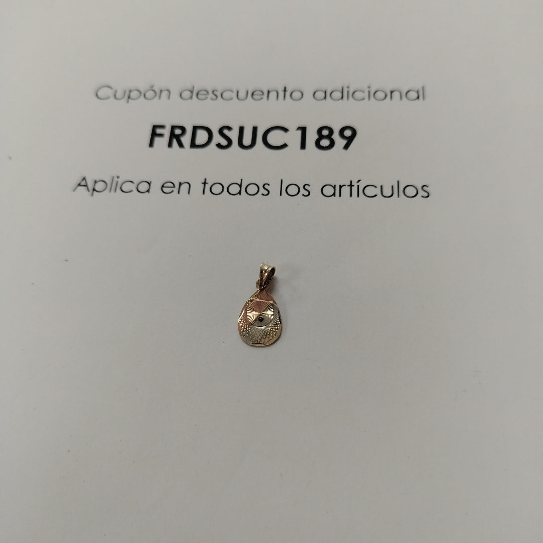 DIJE ORO 10 K 0.6 GRMS (SEMINUEVO)