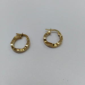 ARRACADAS PAR ORO 10 K 1 GRMS (SEMINUEVO)