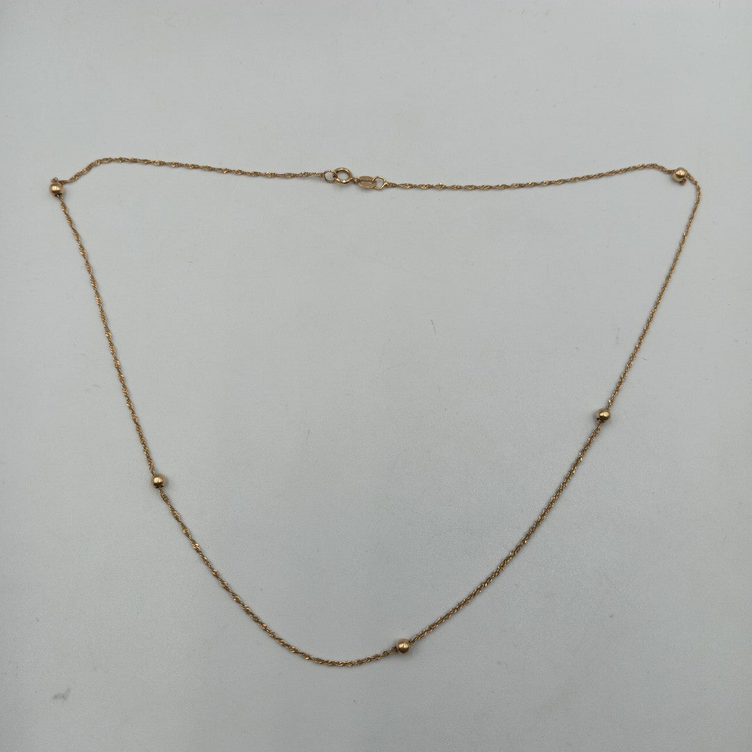 CADENA ORO 10 K 1.4 GRMS (SEMINUEVO)