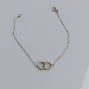 PULSERA ORO 14 K 1.3 GRMS (SEMINUEVO)