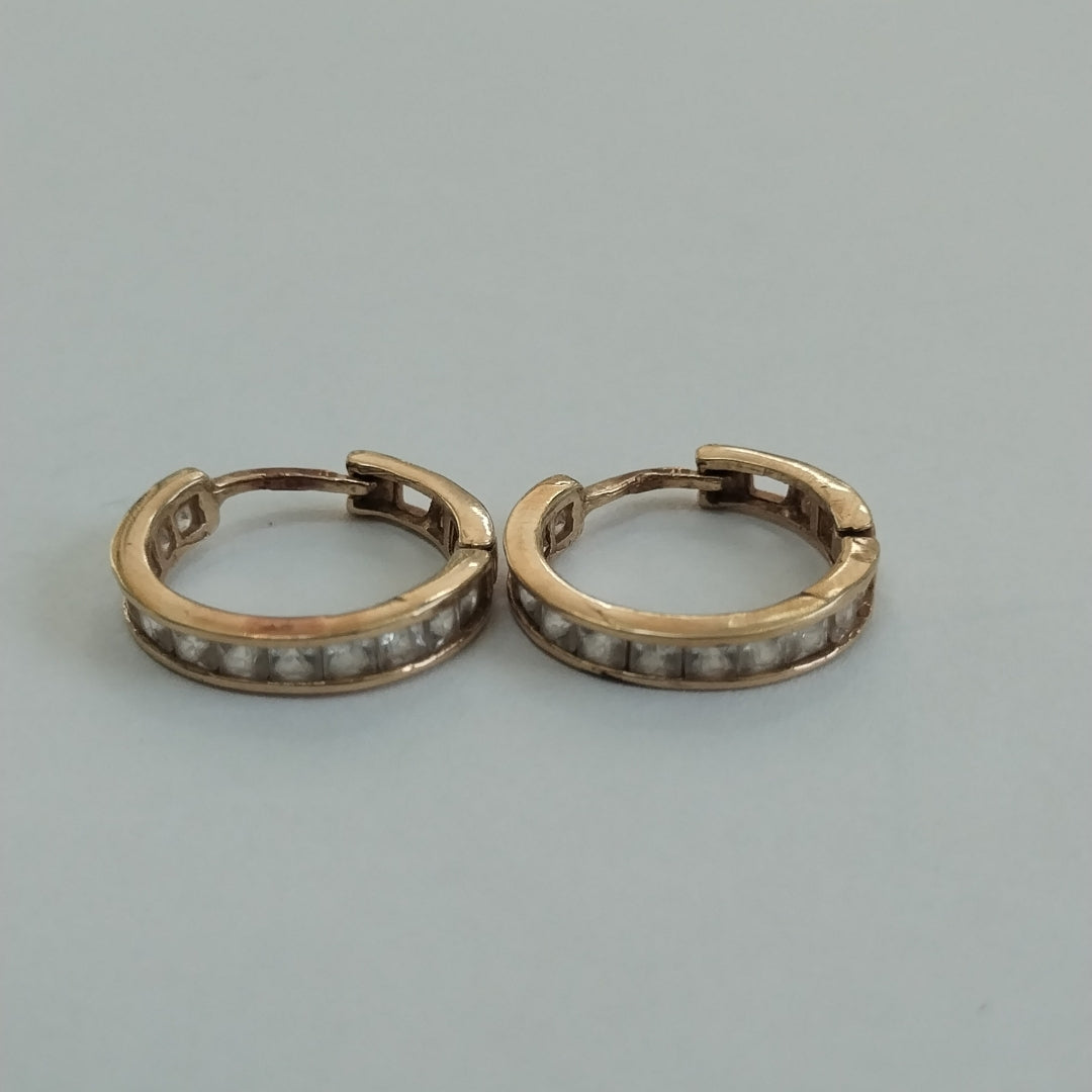 ARETES PAR ORO 10 K 2.3 GRMS (SEMINUEVO)