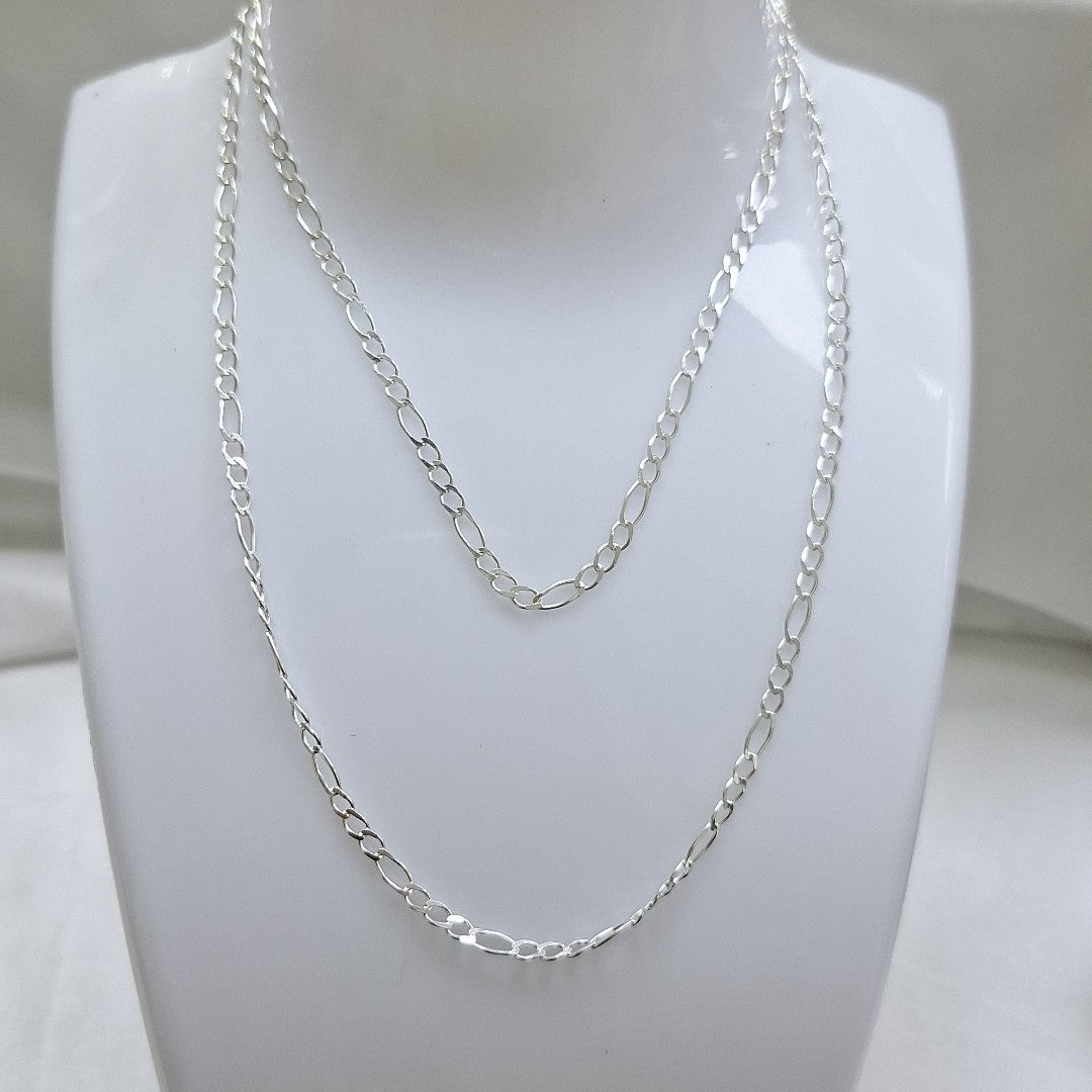 CADENA 3X1 PLATA .925 60 CM 4.72 GR (NUEVO)