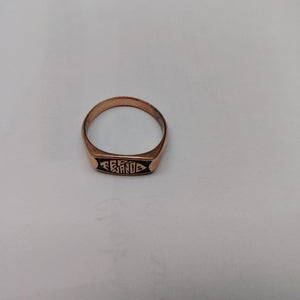 ANILLO ORO 8 K 5.8 GRMS (SEMINUEVO)