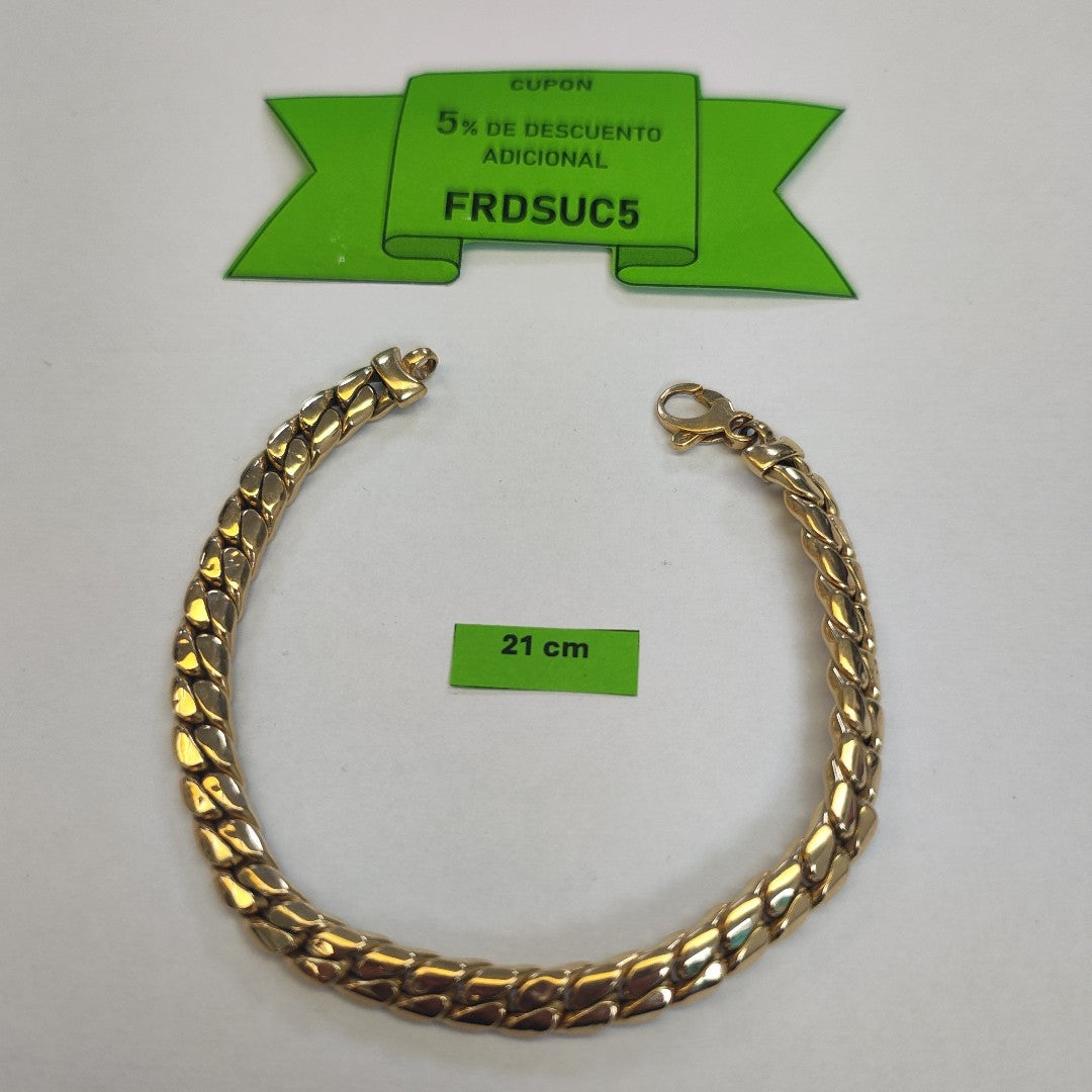 PULSERA ORO 14 K 11.1 GRMS (SEMINUEVO)