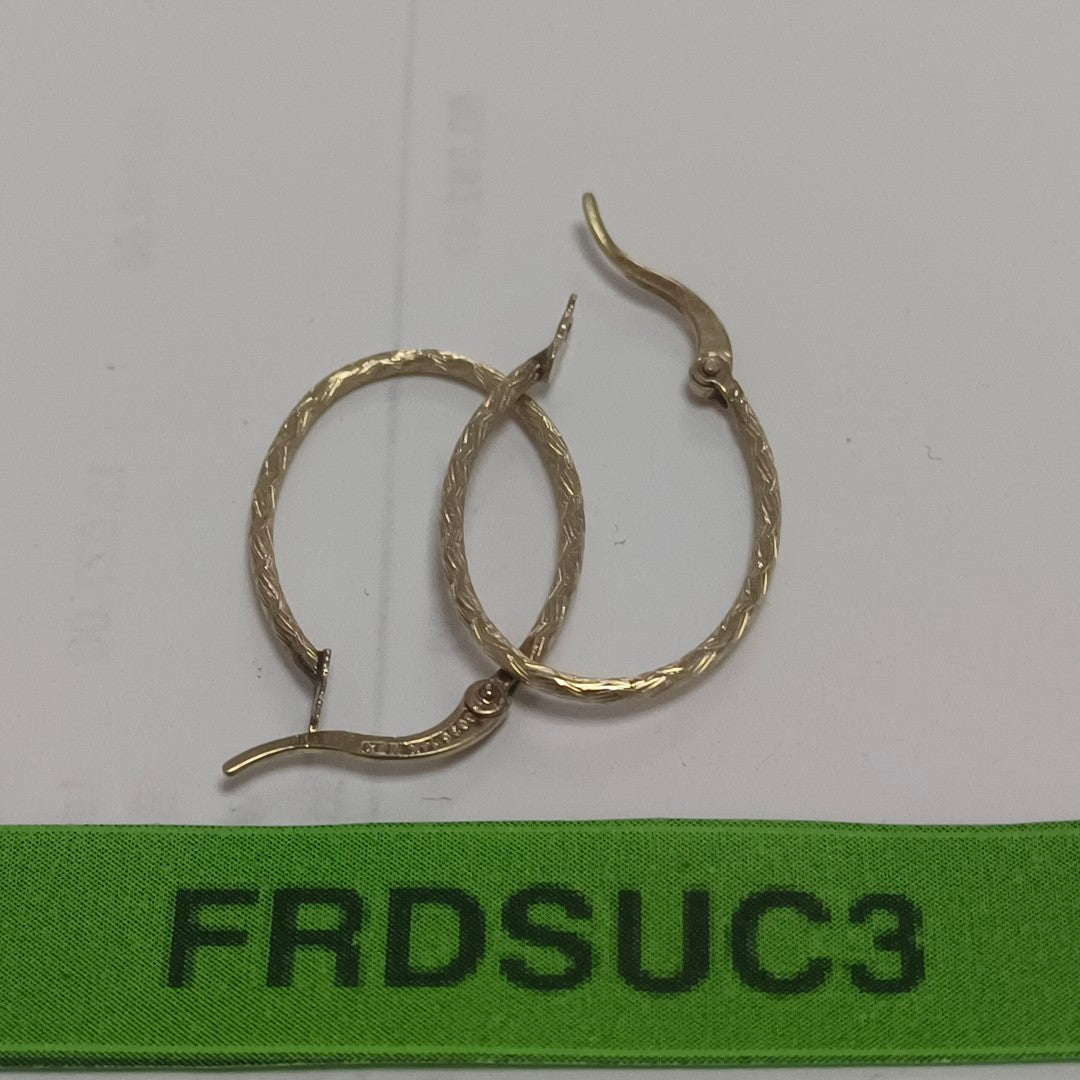 ARETES PAR ORO 14 K 1,20 GRMS (SEMINUEVO)