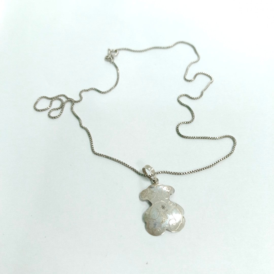CADENA, DIJE PLATA 3.9 GRMS (SEMINUEVO)