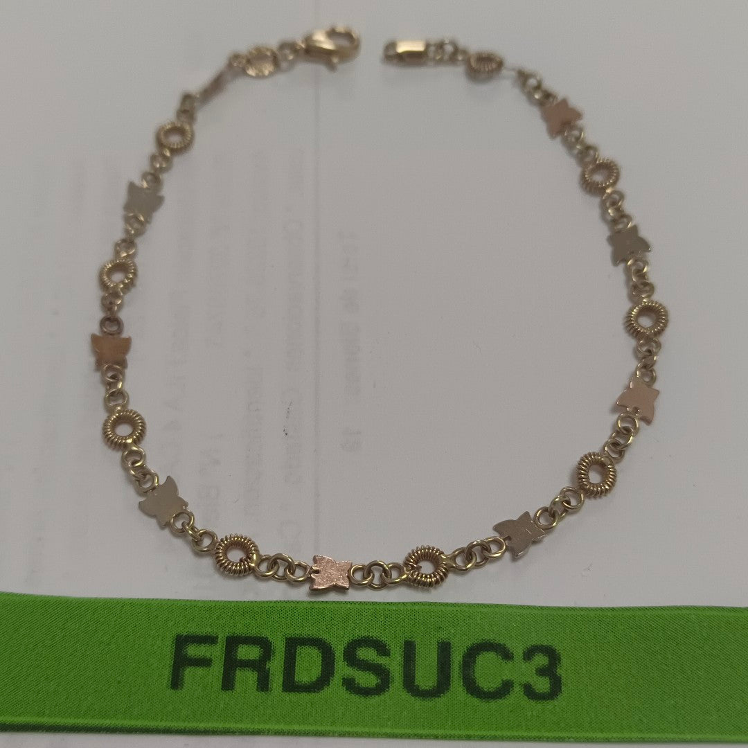 PULSERA ORO 14 K 3.2 GRMS (SEMINUEVO)