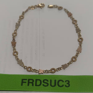 PULSERA ORO 14 K 3.2 GRMS (SEMINUEVO)