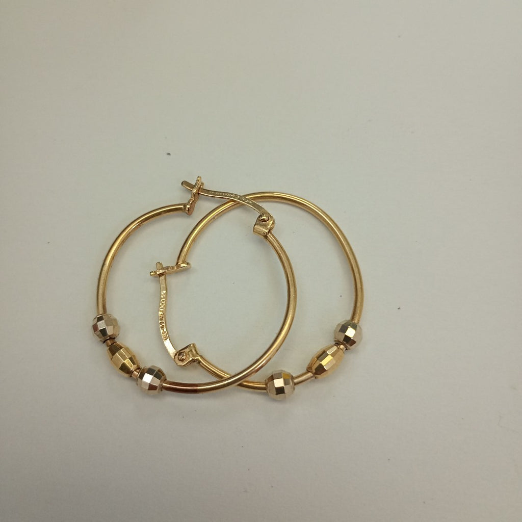 ARRACADAS PAR ORO COMBINADO 10 K 2,00 GRMS (SEMINUEVO)