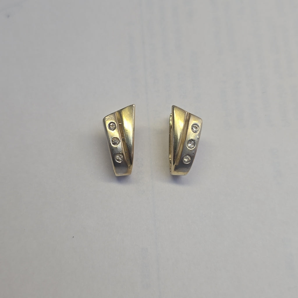 ARETES PAR ORO 10 K 4,80 GRMS (SEMINUEVO)